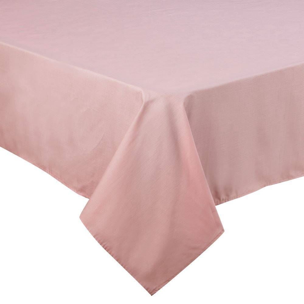 Lençol Queen 100% Algodão Sem Elástico Buona Fortuna - Rosa Velho
