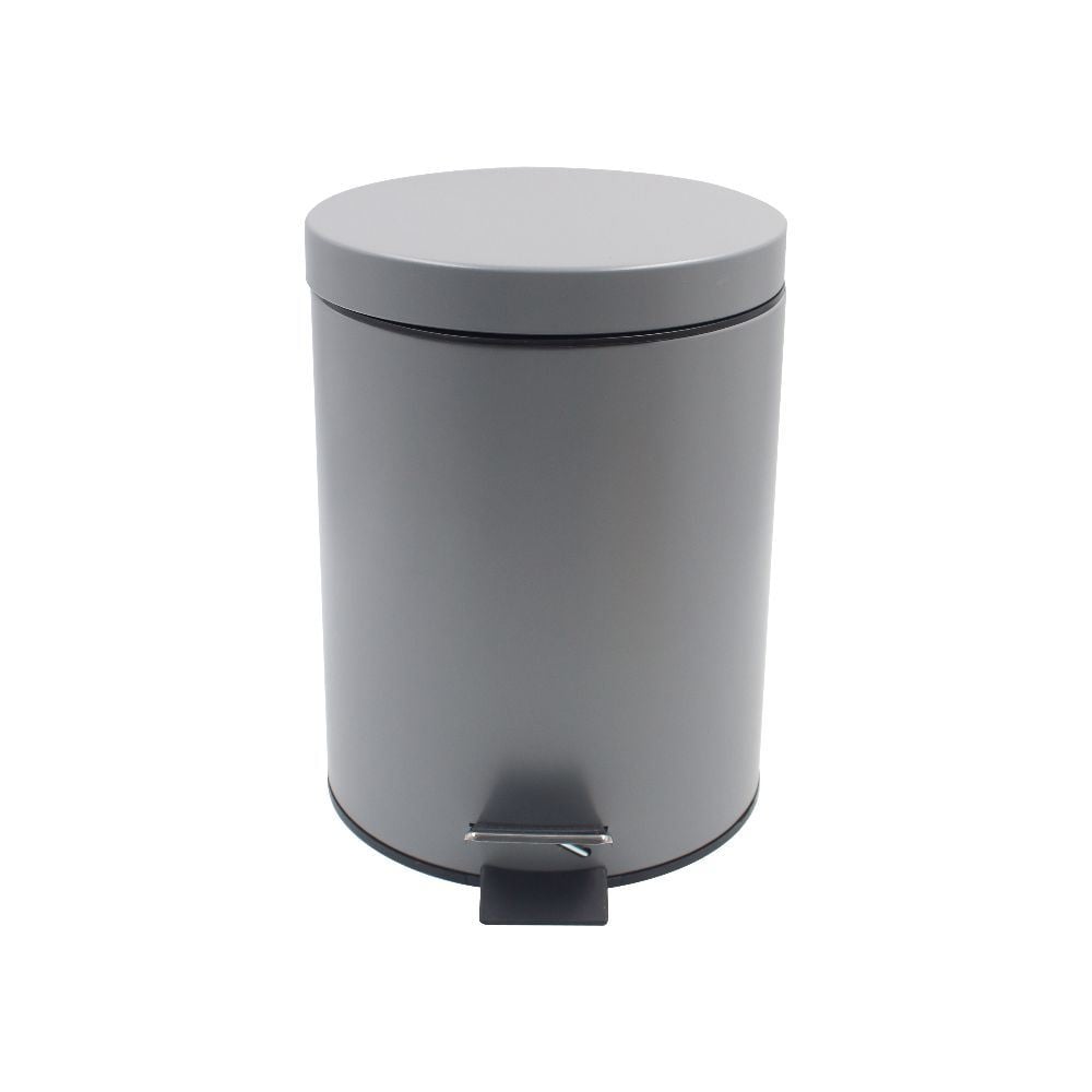 Lixeira com Pedal Viena Havan Casa 5 Litros - Cinza