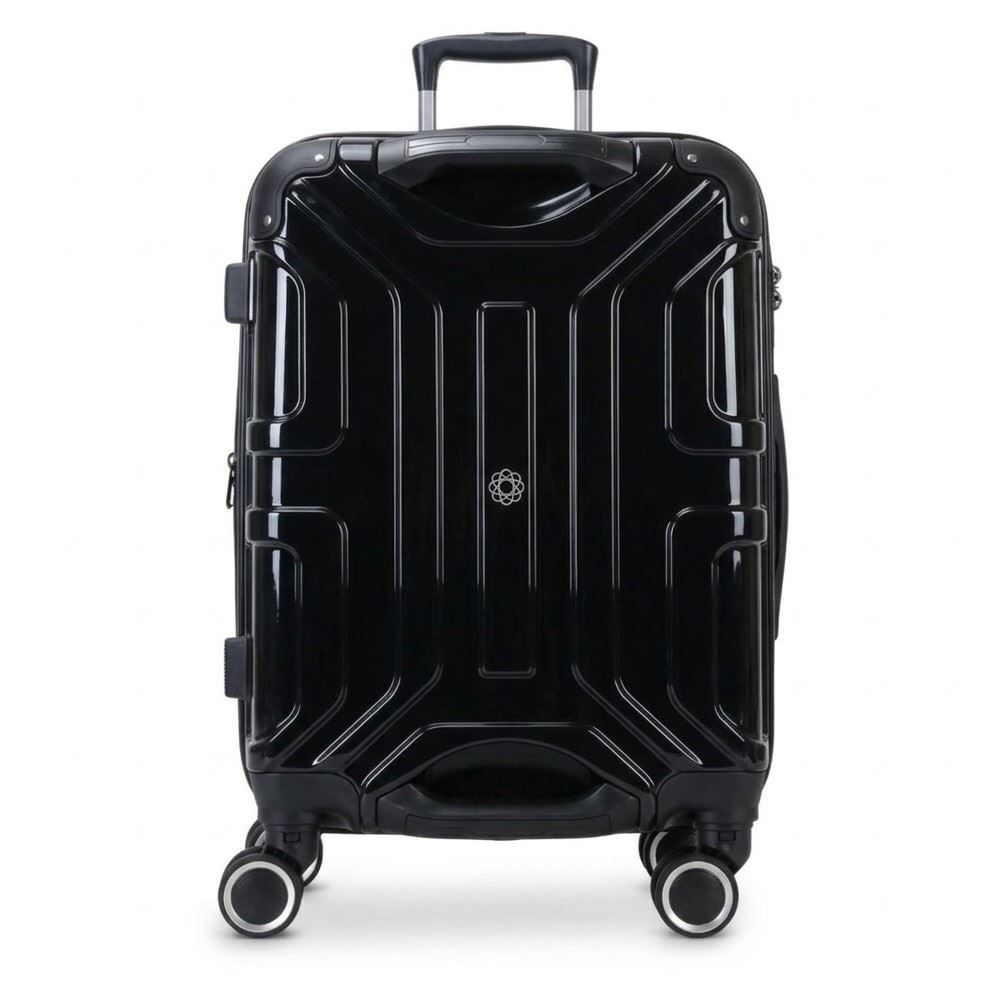 Mala de Viagem Média Ml-300 Abs 360° Della Import - Preto