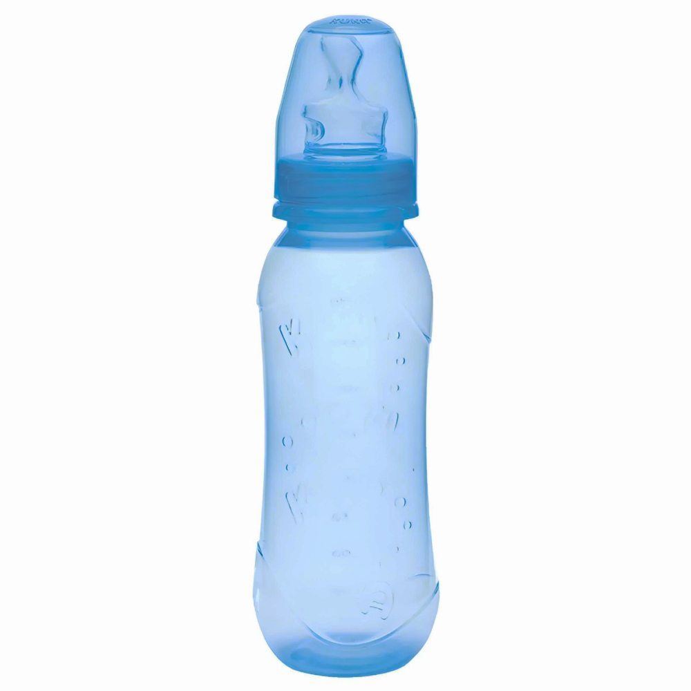 Mamadeira Aquarela Bico Ortodôntico 250Ml Kuka - Azul