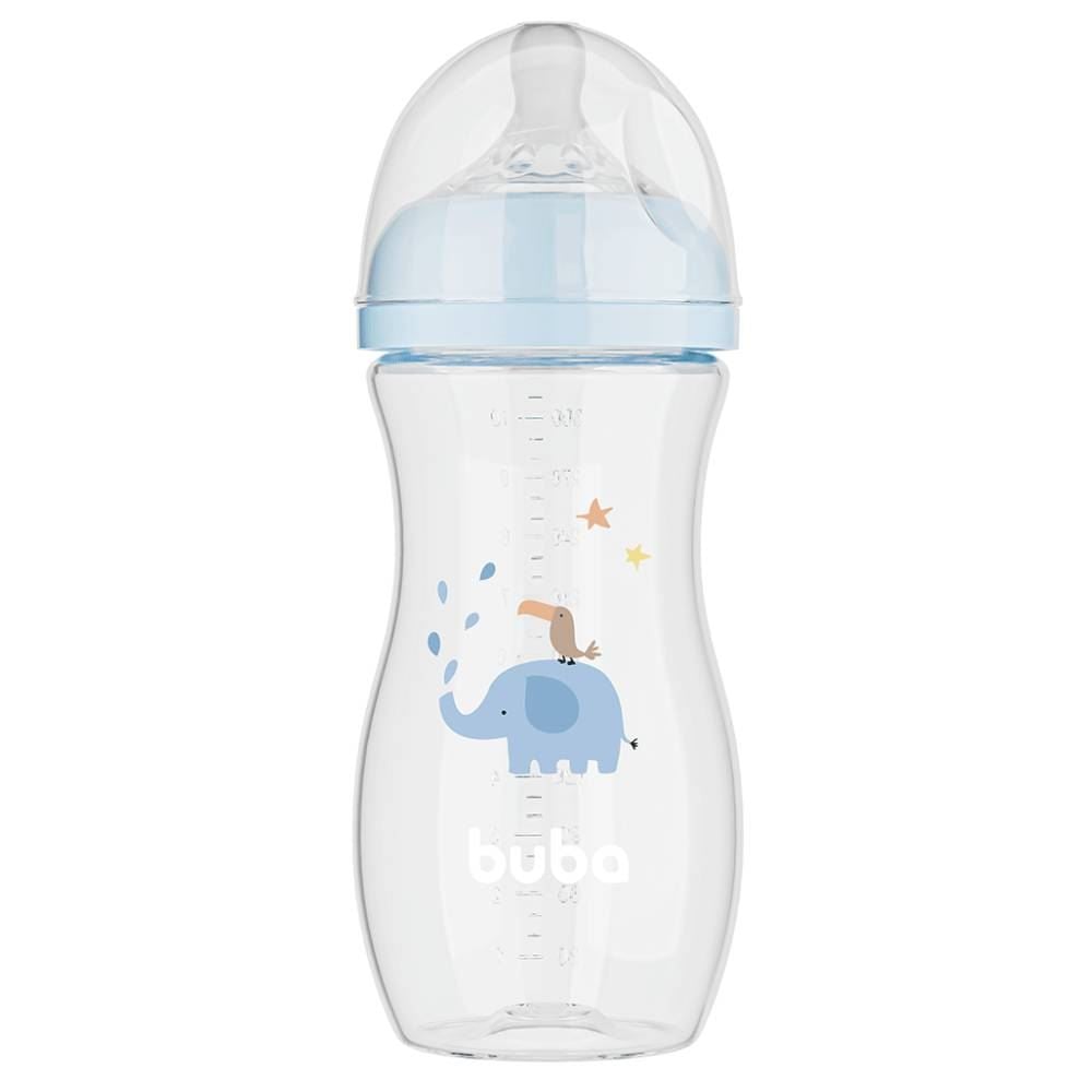 Mamadeira Easy Flow Buba 330Ml - Elefante Azul
