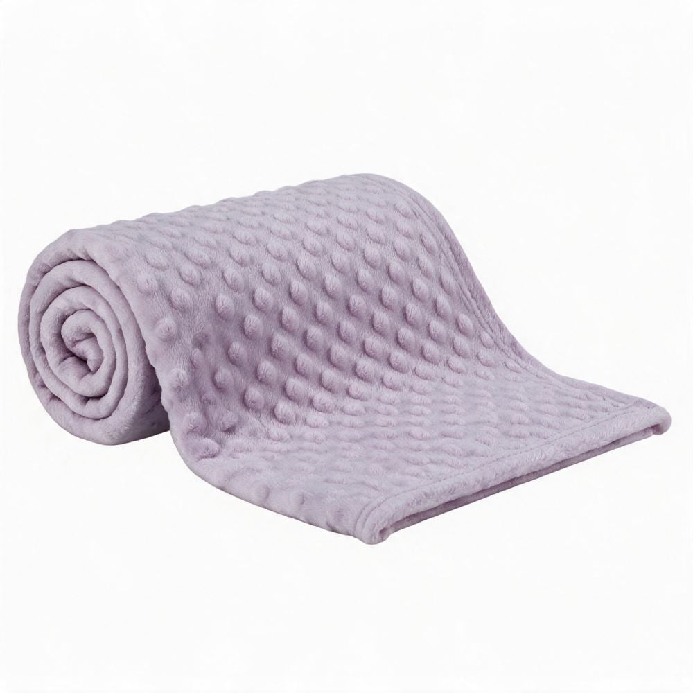 Manta de Bebê Microfibra 100% Poliéster Pop Corn Havan Baby - Rose