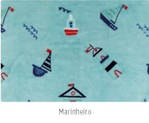 Manta de Bebê Microfibra 90X110 cm Havan Baby 1 Peça - MARINHEIRO
