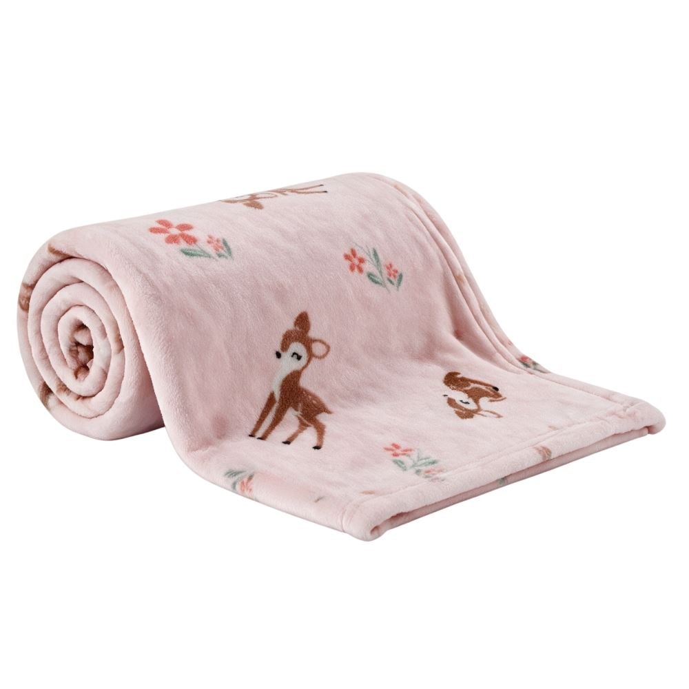 Manta de Bebê Microfibra 90X110cm Havan Baby 1 Peça - Bosque Encantado