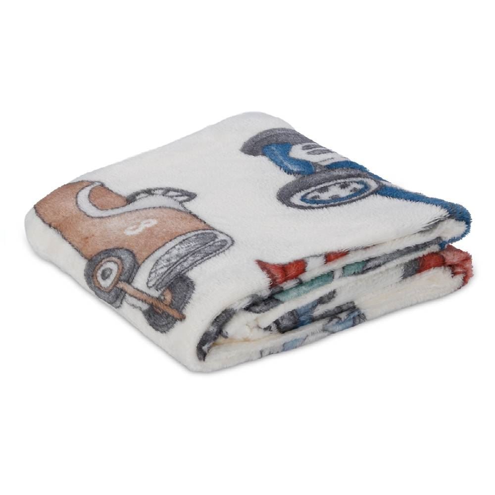 Manta Infantil Encantos Havan Kids - Race Cars