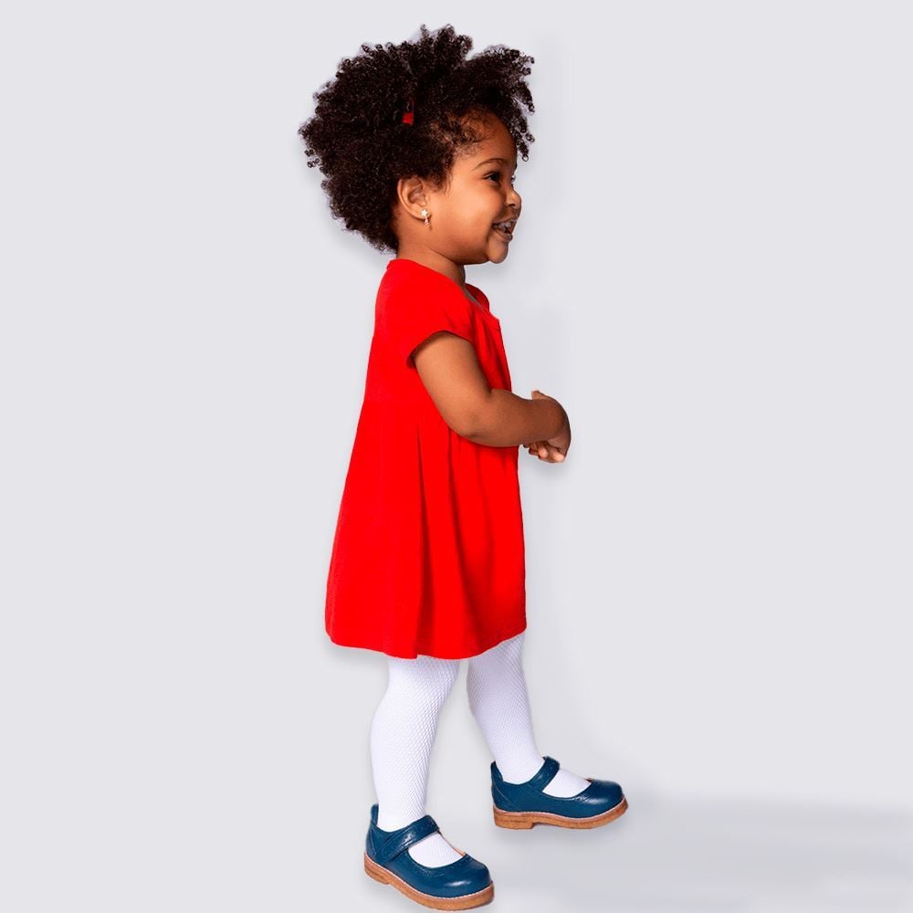 Meia-calça Bebê Fio 70 Lupo Bco.Ant