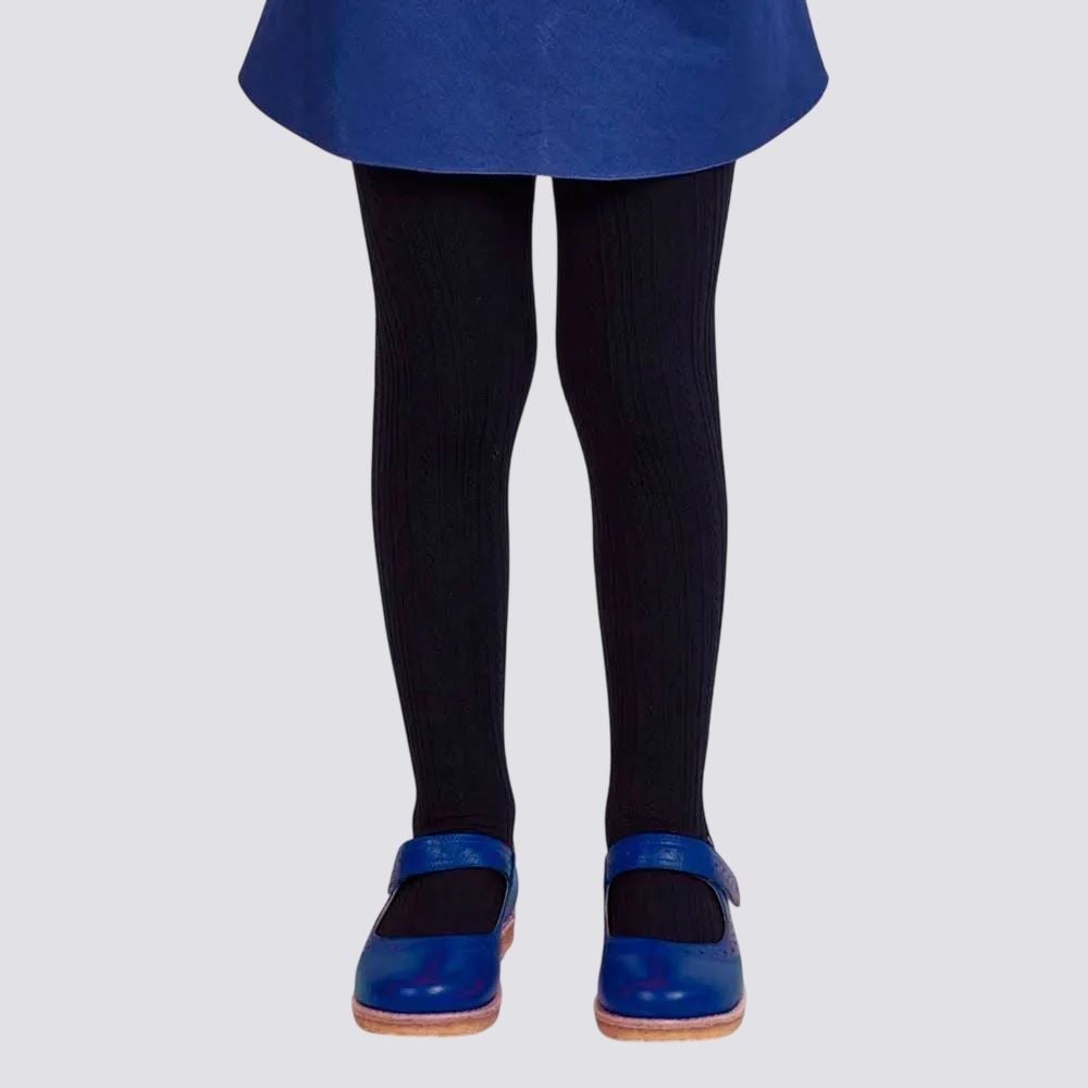 Meia-calça Infantil Lobinha Fio 70 Lupo Preto