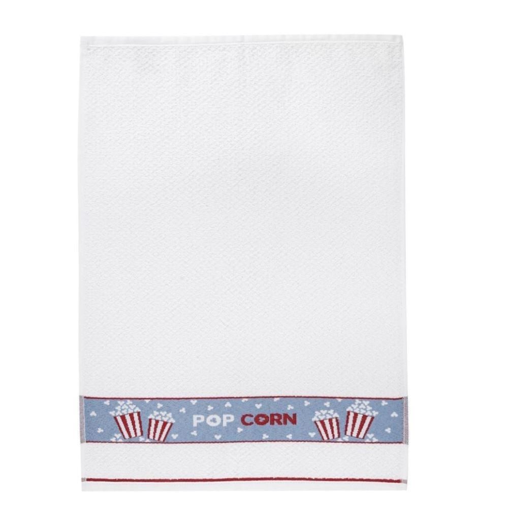 Pano de Copa 100% Algodão Gourmet Havan Casa - Pop Corn