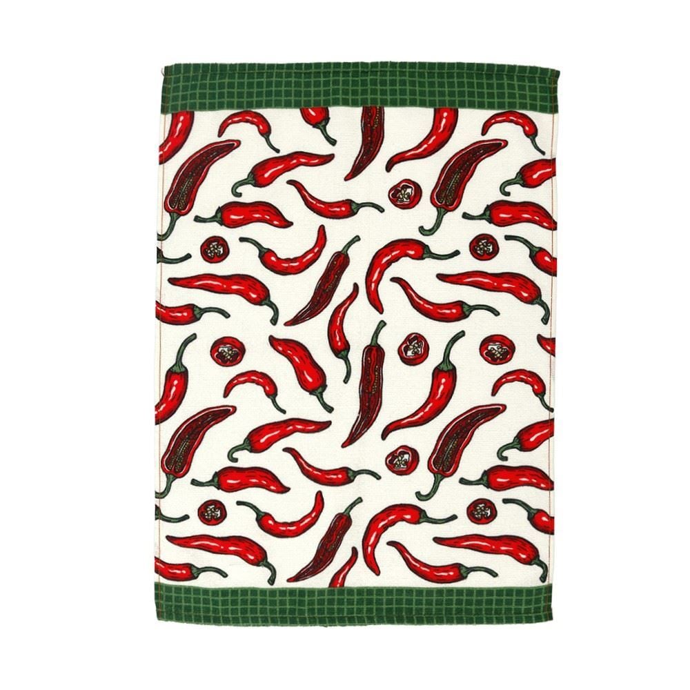 Pano de Copa 100% Algodão Felpudo Döhler 1 Pç - Pimentas