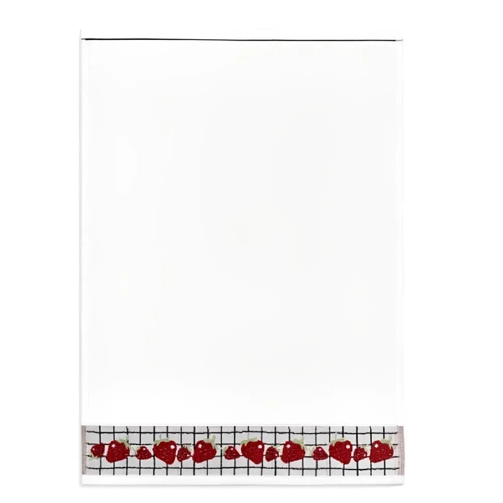 Pano de Copa 46Cm X 65Cm Jacquard Karsten - Morangos 2