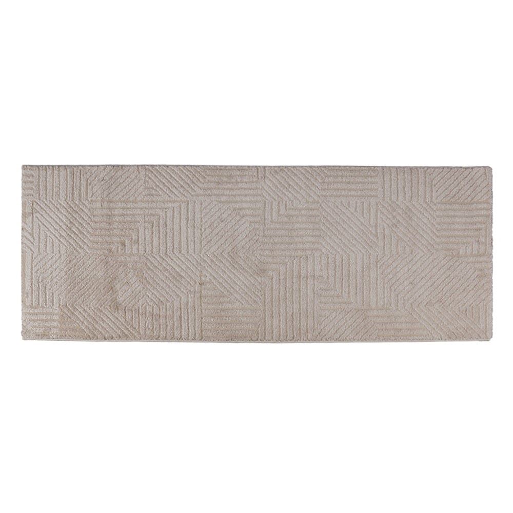 Tapete Passadeira 67Cm X 1,80M Lucca Havan Casa - OFF WHITE E 132 B