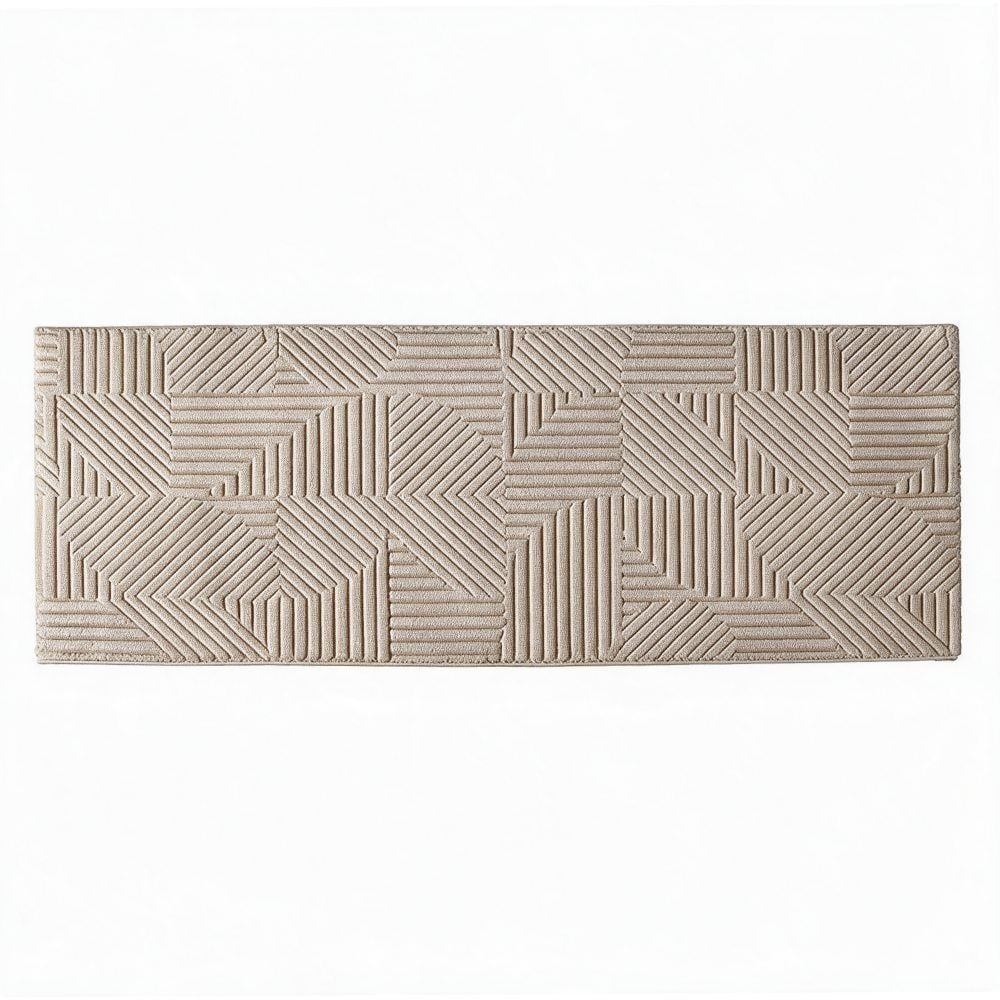 Tapete Passadeira 67Cm X 1,80M Lucca Havan Casa - OFF WHITE E 132 B