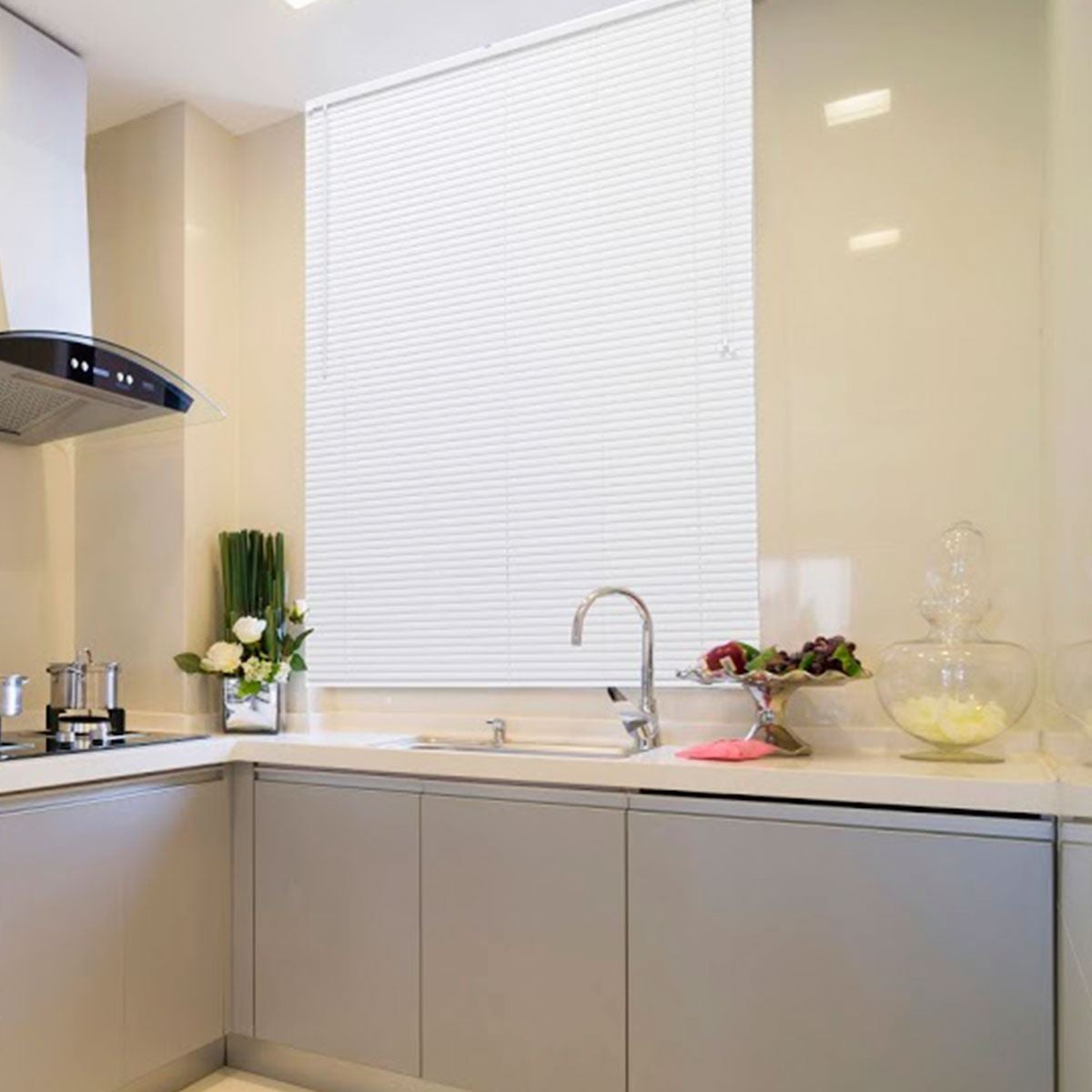 Persiana 1,60X1,60 m para Uso Interno Evolux - Branco