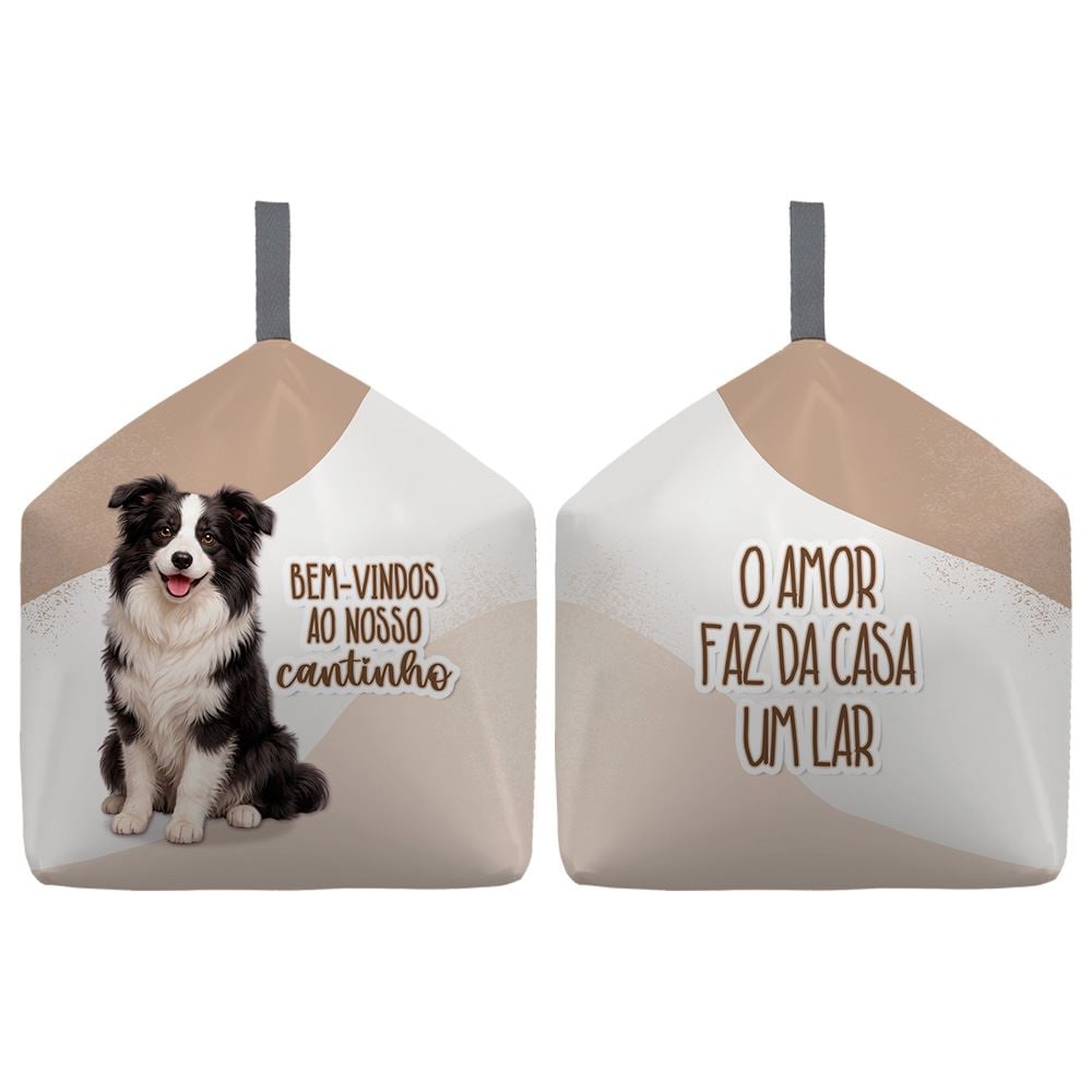 Peso de Porta Decorativo Havan Casa - DOG NOSSO LAR