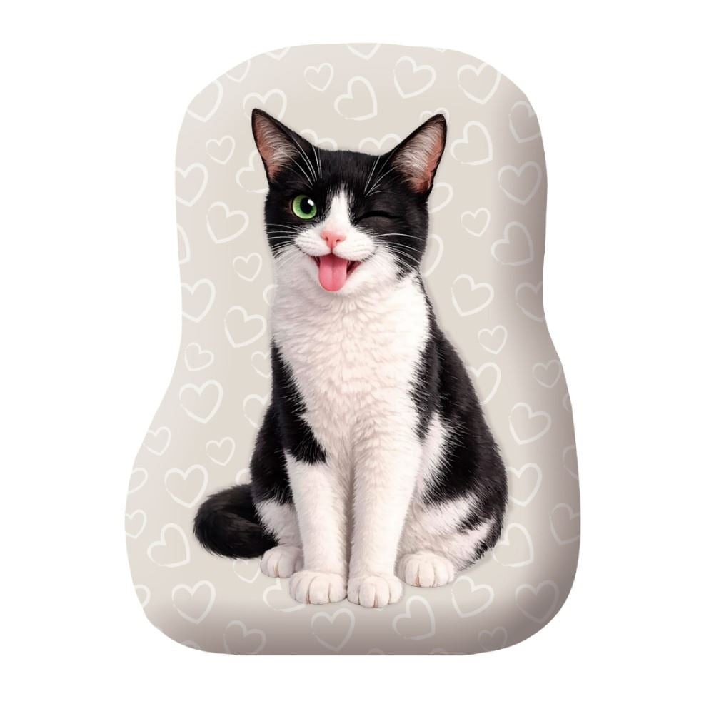Peso de Porta Decorativo Pet Havan Casa - GATO PR/BR