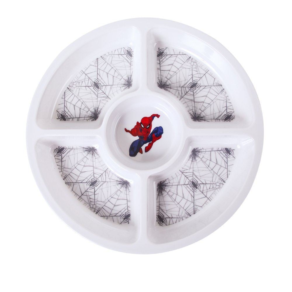 Petisqueira Melamina Personagens Disney 29Cm - Homem Aranha