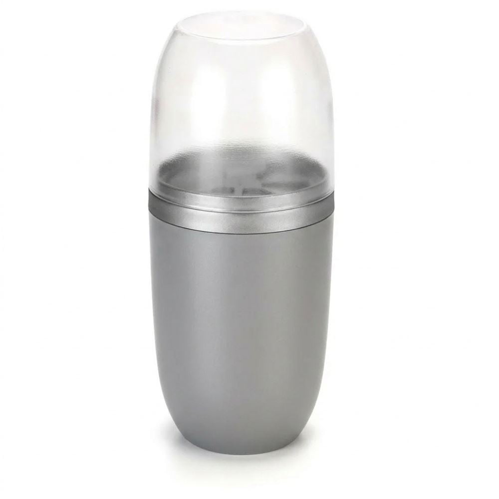 Porta Escova Dental com Tampa Arthi 500Ml - Cinza
