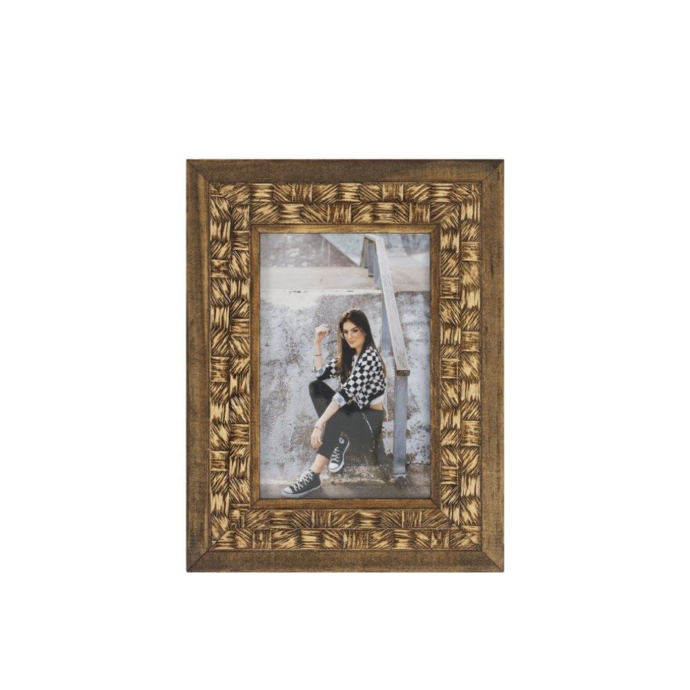 Porta Retrato De Madeira Bw Quadros 10X15cm - Coco