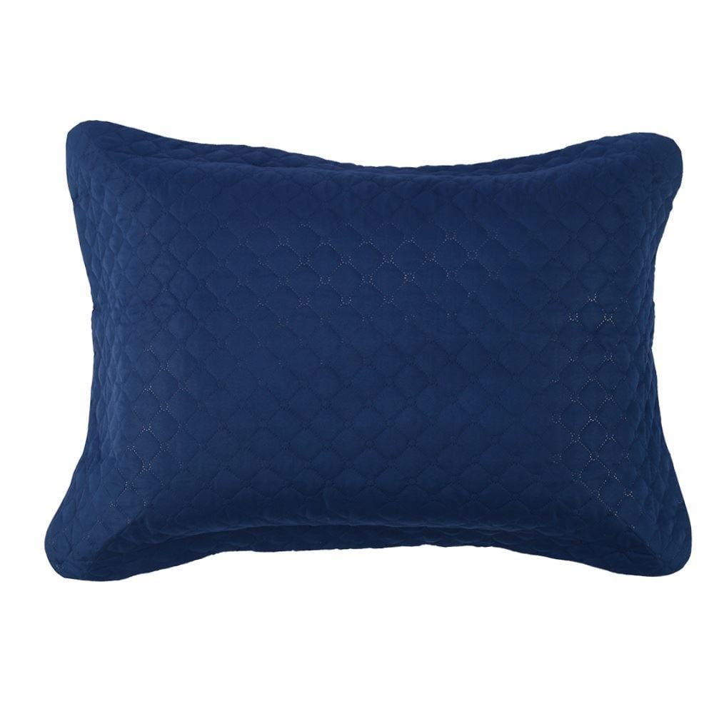 Porta Travesseiro Napoli Matelado 50Cm X 70Cm Havan Casa - Azul Oceano 2