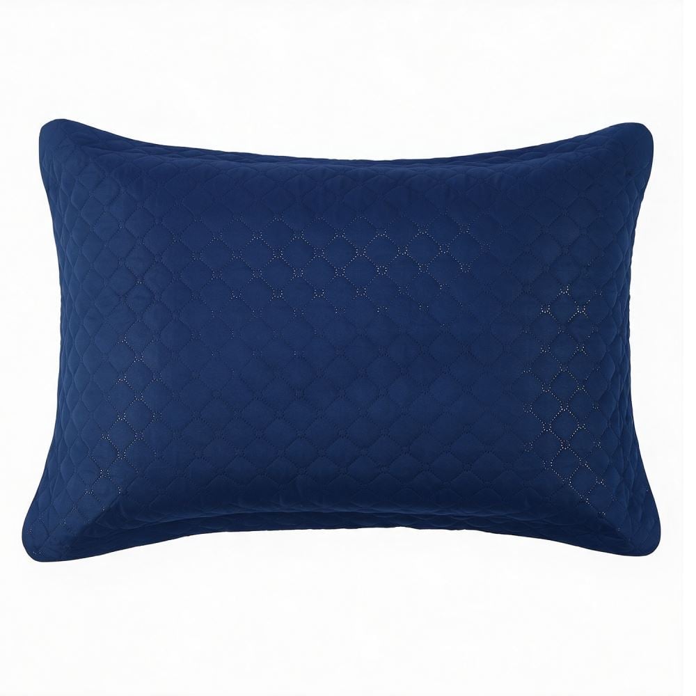Porta Travesseiro Napoli Matelado 50Cm X 70Cm Havan Casa - Azul Oceano 2