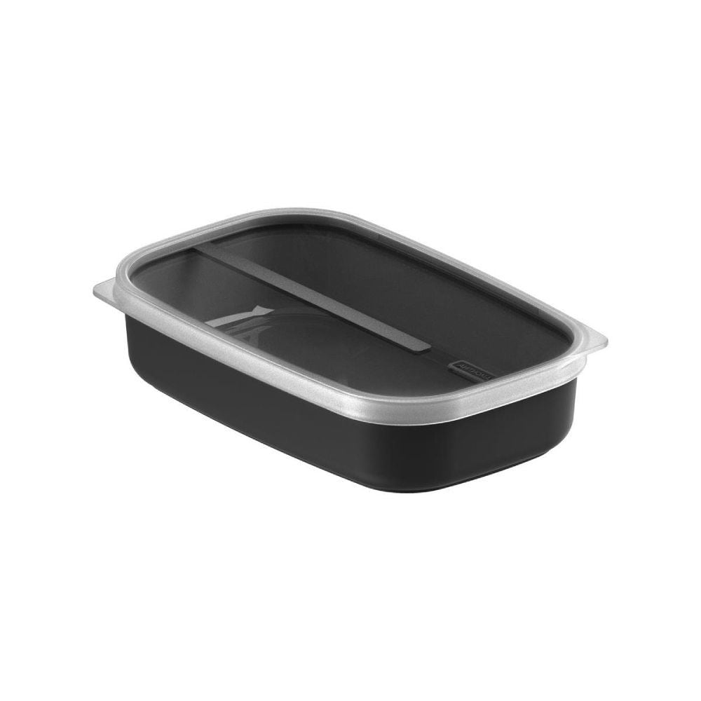 Pote Retangular Mix Color Tramontina 1,7 Litros - Preto