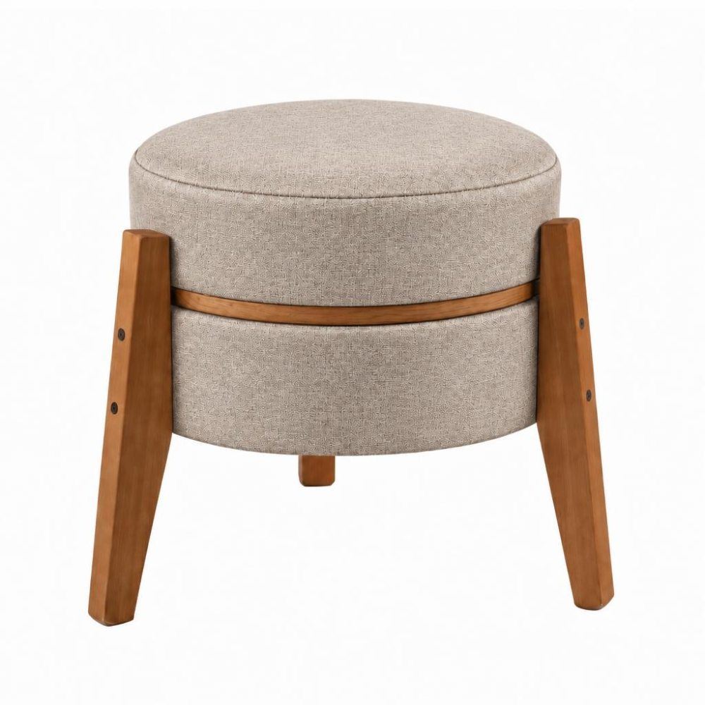 Puff Multiuso Jakarta 39X41cm Havan Casa - Taupe