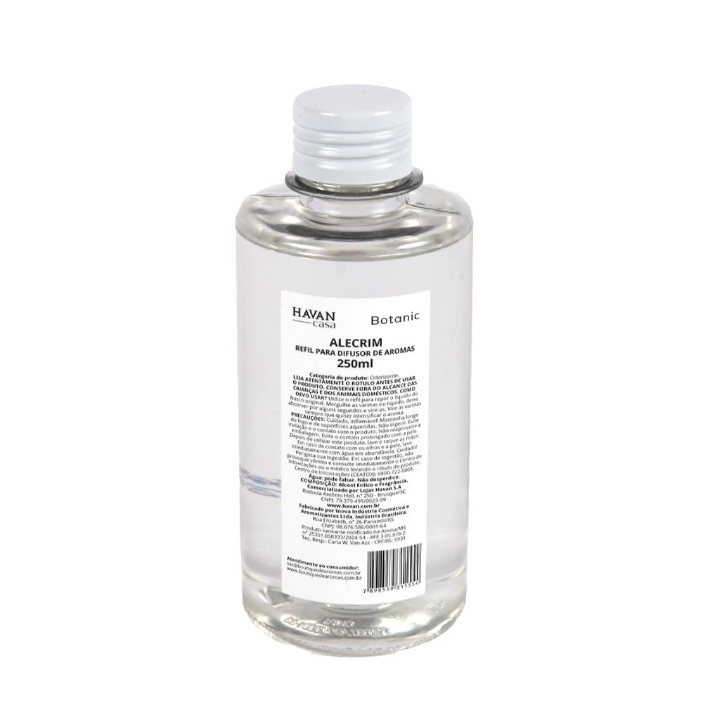 Refil Difusor de Aromas Botanic Havan Casa - Alecrim