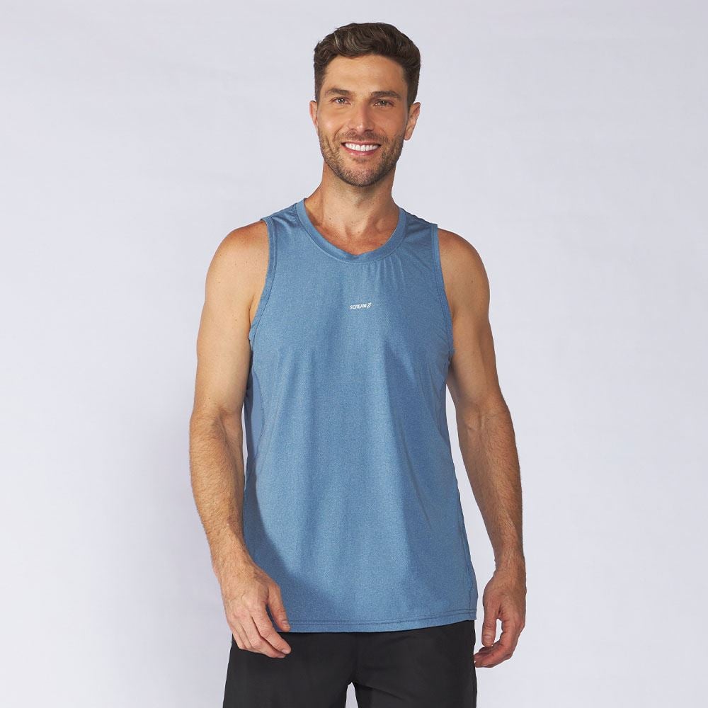 Regata Esportiva Masculina Scream Azul 183922