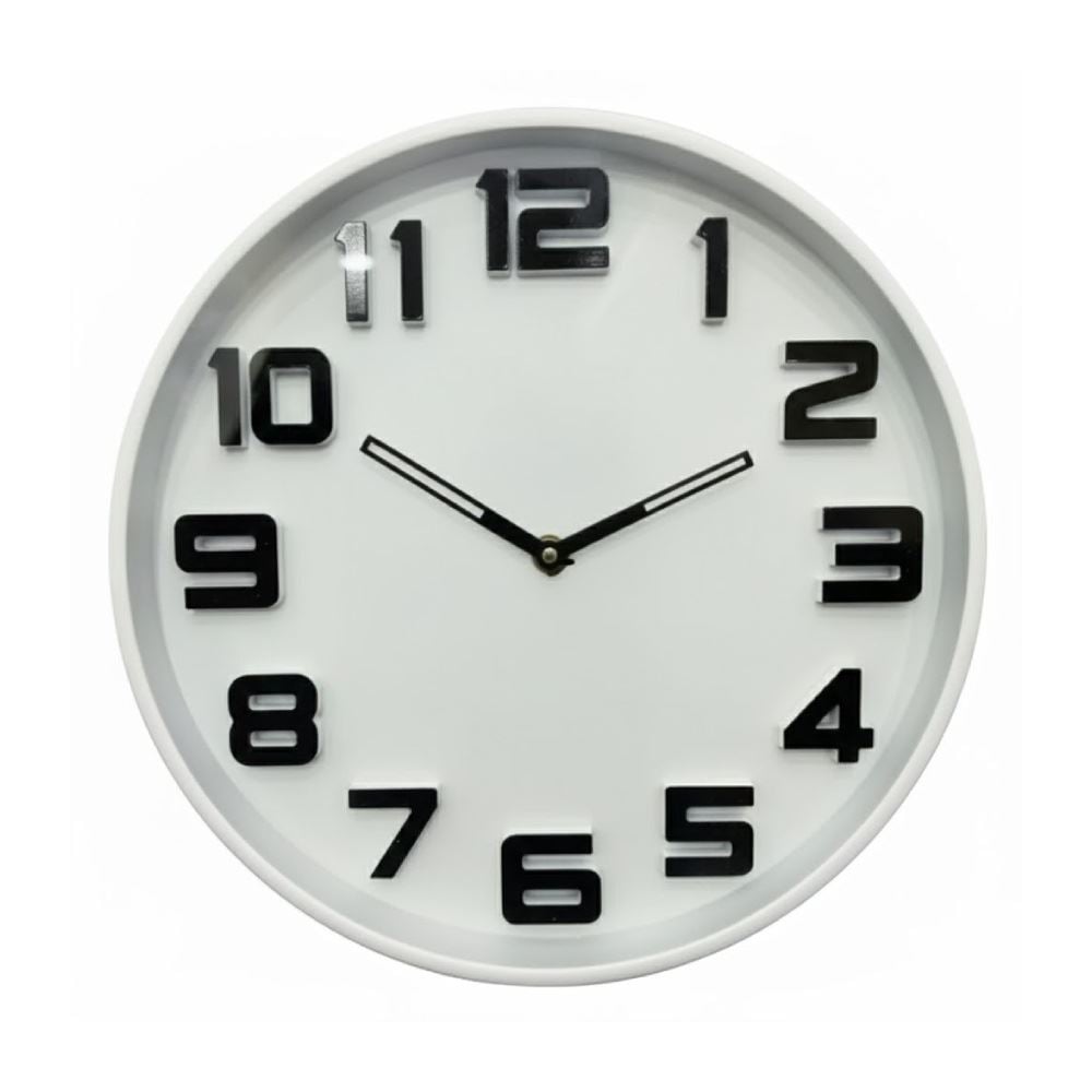Relógio de Parede 30Cm Havan Casa - Branco