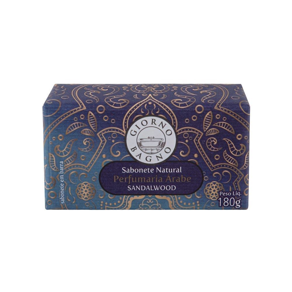 Sabonete Natural Giorno Bagno 180G - Sandalwood
