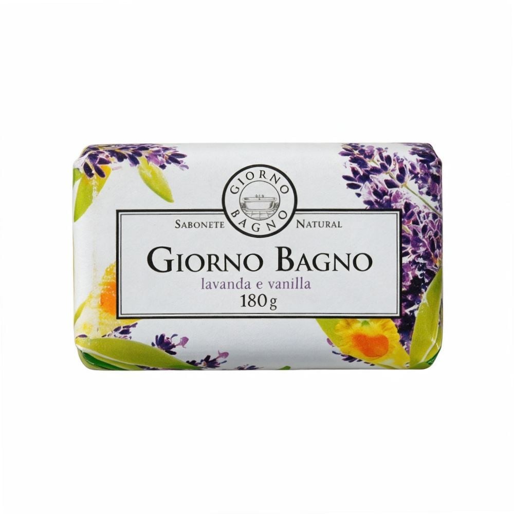 Sabonete Natural Giorno Bagno 180G - Lavanda e Vanilla