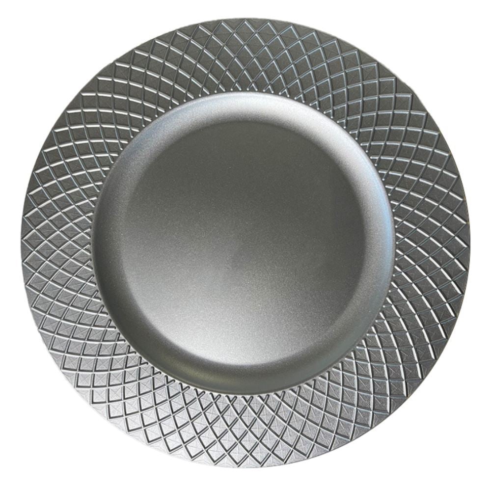 Sousplat Garden 33 cm Havan Casa - Prata