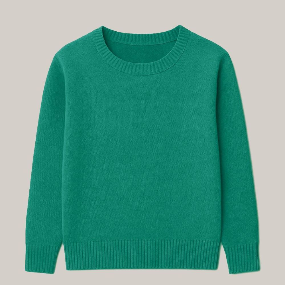 Suéter Infantil Menino De Tricot 4 a 10 Anos Hot Dog Verde 17-5527 Tcx