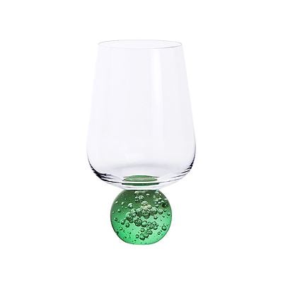 Taça para Vinho Sphere 440Ml Cristal Hauskraft - VERDE