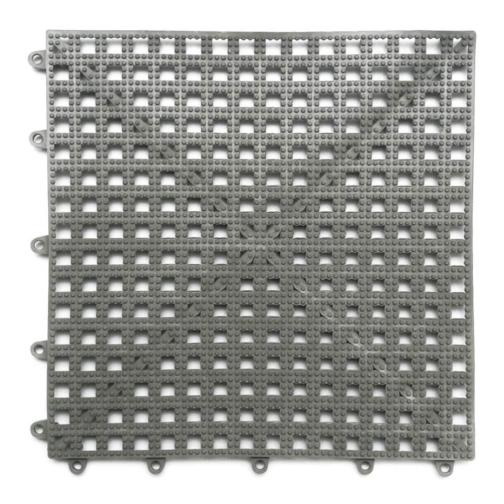 Tapete Modulado Acqua Kap 30X30 cm 6 Peças Havan Casa - Cinza