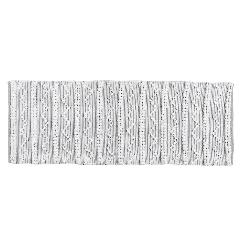 Tapete Passadeira Angra 50Cm X 1,50M Havan Casa - Branco Neve
