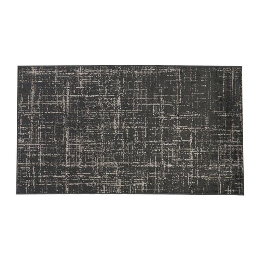 Tapete para Quarto e Sala 60Cm X 1,00M Belga Havan Casa - Linho Chumbo
