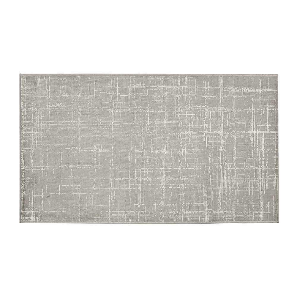 Tapete para Quarto e Sala 60Cm X 1,00M Belga Havan Casa - Linho Cinza 
