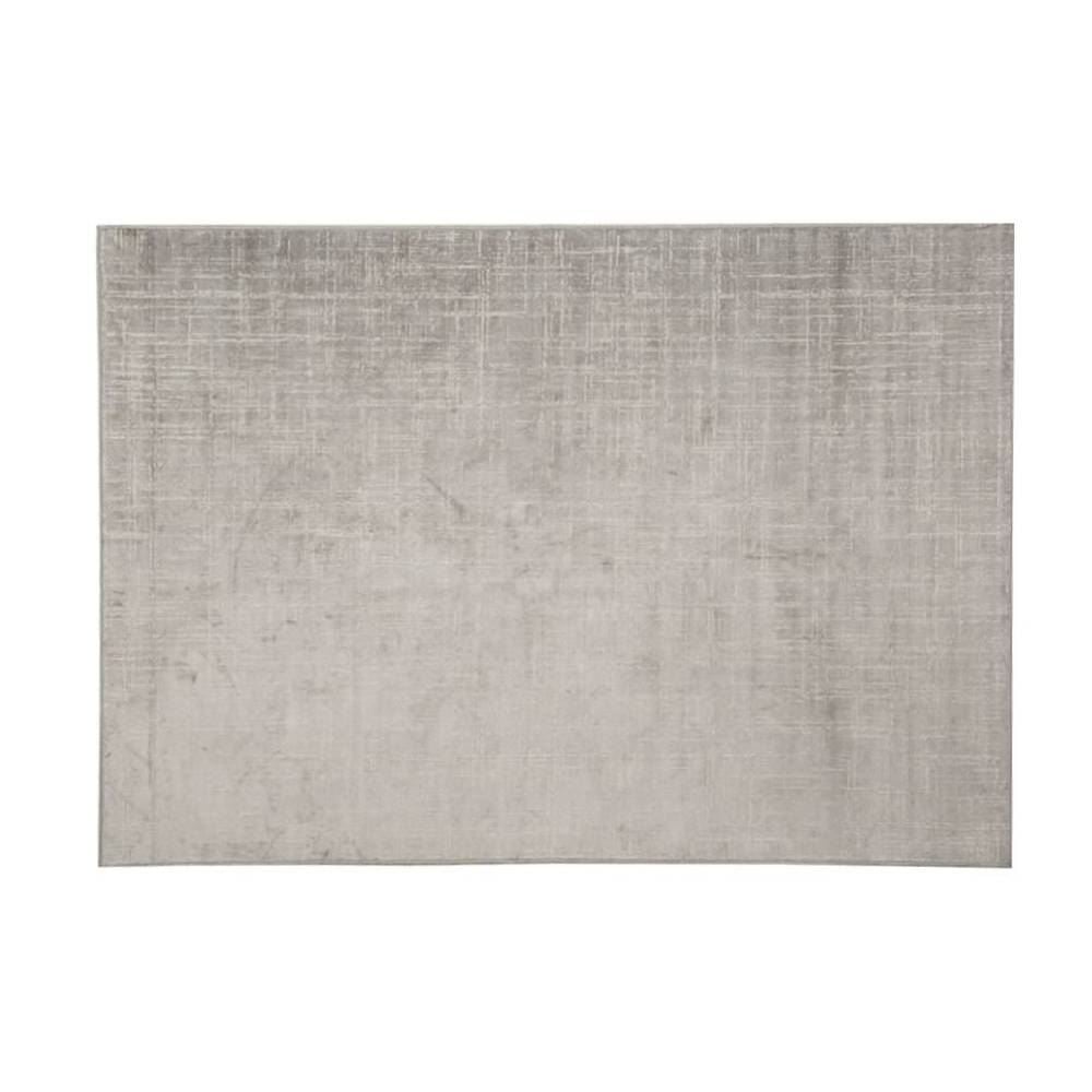 Tapete para Quarto e Sala 1,00X1,40 m Belga Havan Casa - Linho Cinza E Bege