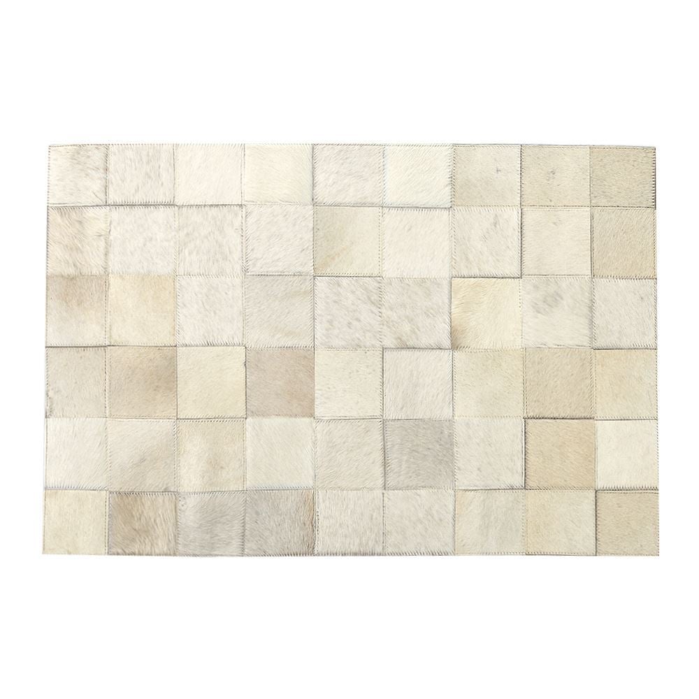 Tapete De Couro Texas 60X90cm Havan Casa - Off White
