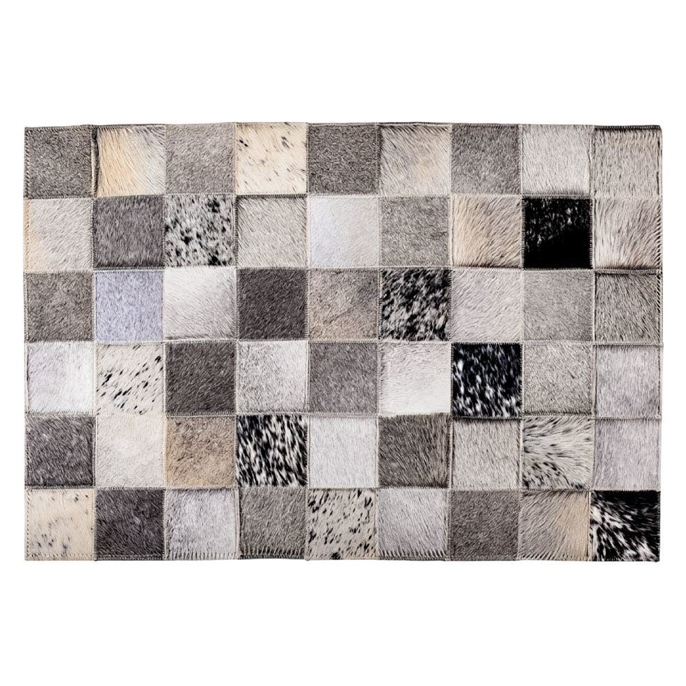 Tapete de Couro Texas 60X90cm Havan Casa - Cinza