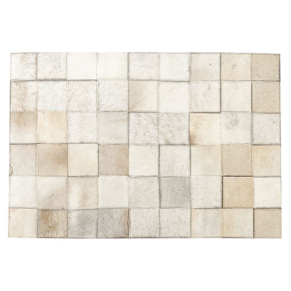 Tapete de Couro Texas 60X90cm Havan Casa - Off White