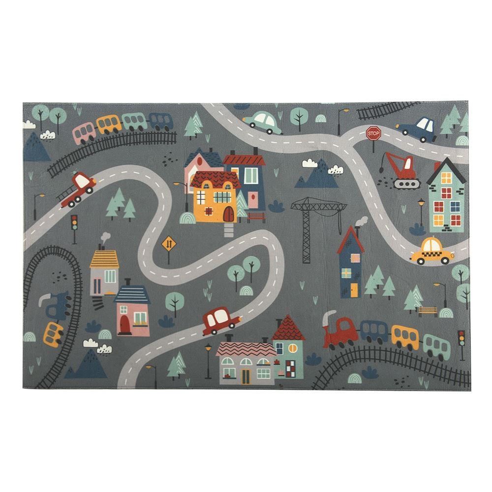 Tapete Para Quarto Infantil 80X125 Cm Havan Casa - Carros