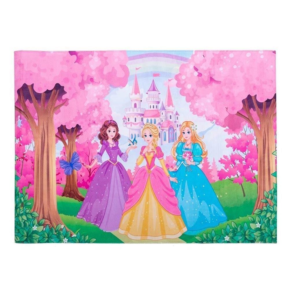 Tapete Infantil Princesas 100x140 Cm - $ 72.000 en Mercado Libre