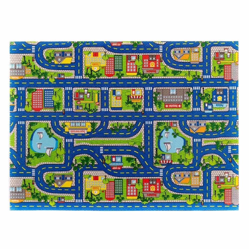 Tapete Infantil Brisa 1,00X1,30 M Havan Casa - Pista