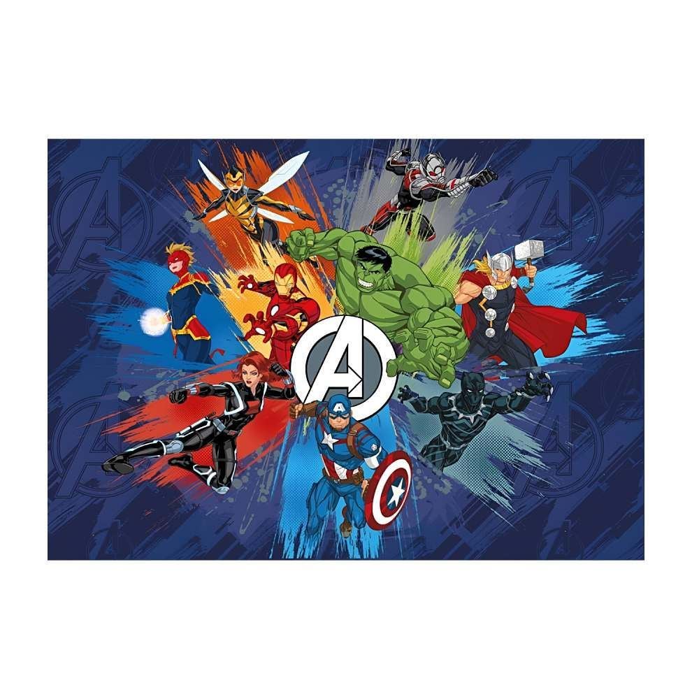 Tapete Infantil Joy Disney 70X100 cm Havan Casa - Missão Vingadores