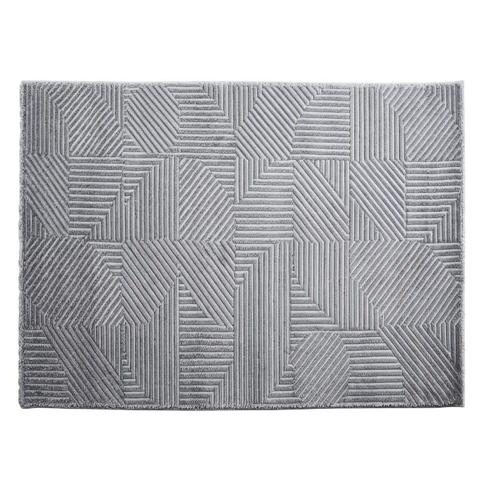 Tapete para Quarto e Sala Lucca 2,00X3,00M Havan Casa - Cinza Claro