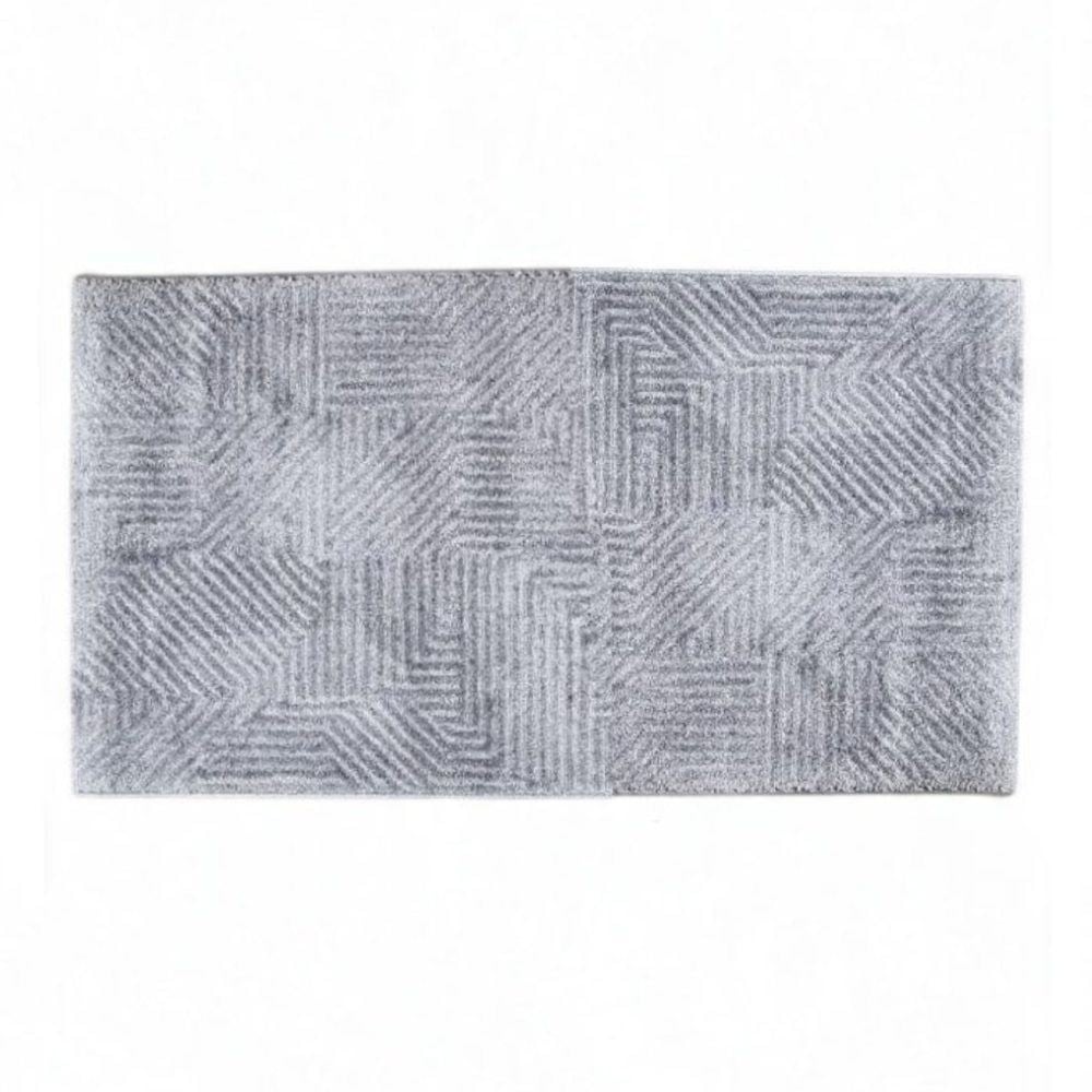 Tapete para Quarto e Sala 57Cm X 1,00M Lucca Havan Casa - Cinza Elegance