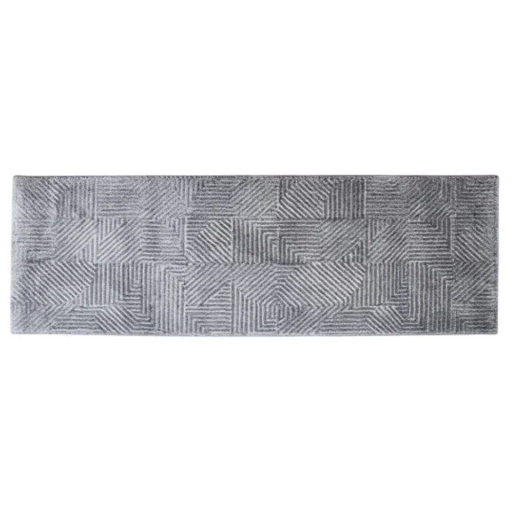 Tapete Passadeira Lucca 80Cm X 1,50M Havan Casa - Cinza