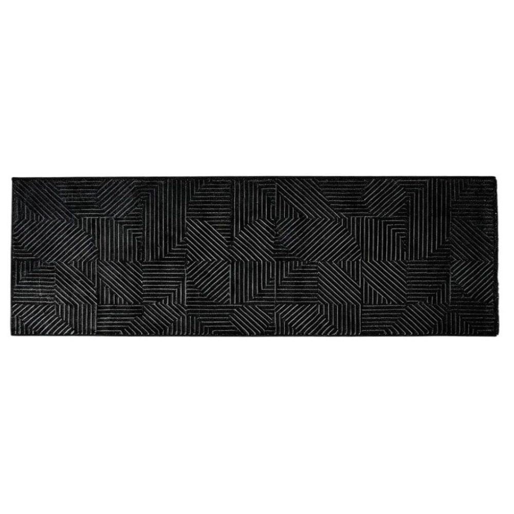 Tapete Passadeira Lucca 80Cm X 1,50M Havan Casa - Antracite